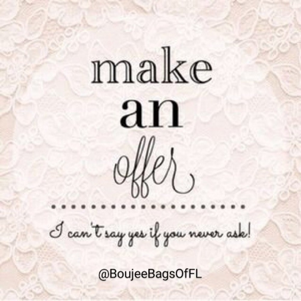 Reasonable offers always welcome!